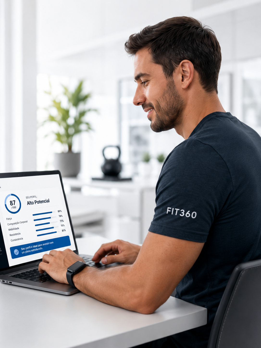 Avaliação inicial F.I.T 360 — diagnóstico de performance online JBPC